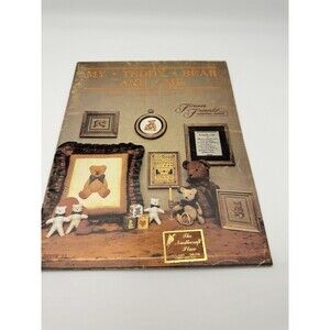 FOREVER FRIENDS Counted Cross Stitch Booklet TEDDY BEAR AND ME 31 pages